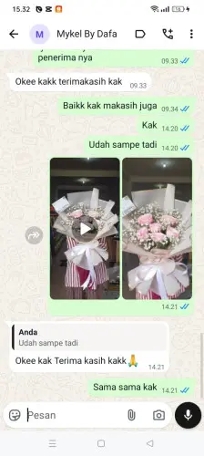 Testimonial Buket Bunga kawasan industri terpadu batang