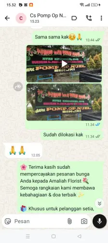 Testimonial Papan Bunga kawasan industri terpadu batang