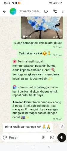 Testimonial Standing Flower kawasan industri terpadu batang